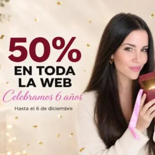 🥹 Sí, ya han pasado 6 años desde que decidimos empezar esta aventura 🎂. 

Y aunque no ha sido nada fácil, todos los buenos momentos merecen ser celebrados con vosotras 🎉 que lo habéis hecho posible.

Por eso podéis disfrutar de toda la web al 50%! 🤩

Es el momento de ir a por esa pieza que llevas tiempo pensando en tener 😎!

#joya #acero #plata #miyuki #cumpleañosfeliz