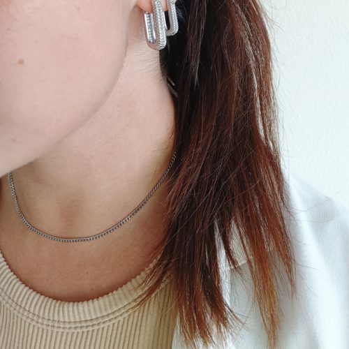 Collar de Acero Katia Cadena de Eslabones