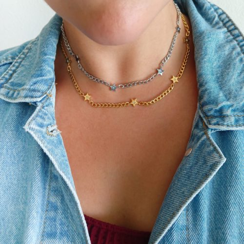 Collar Kalani para Mujer de Acero Quirúrgico