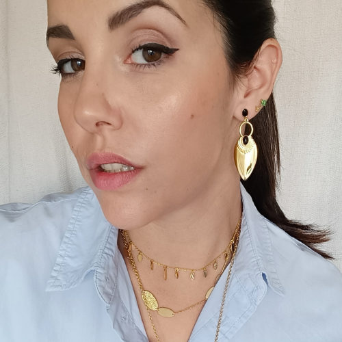 Pendientes KORI Acero Quirúrgico Dorado
