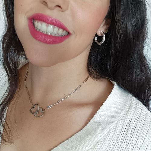 Pendientes LIZBETH en acero quirúrgico mujer
