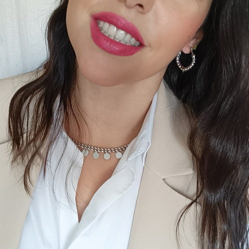 Pendientes MONTSERRAT en acero para mujer